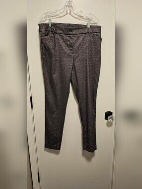 7th Avenue New York And Company Size 14 Metallic Pants